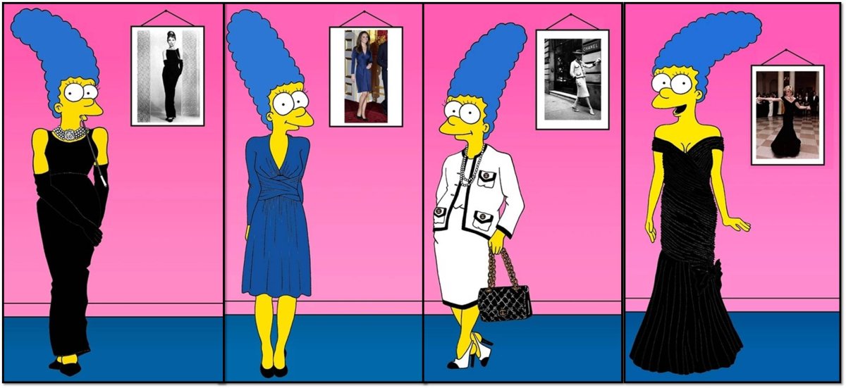 Мардж симпсон курит