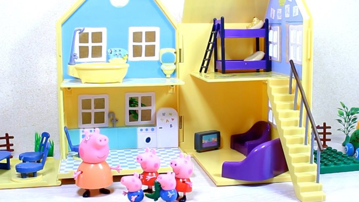 Дом свинки Пеппы картина