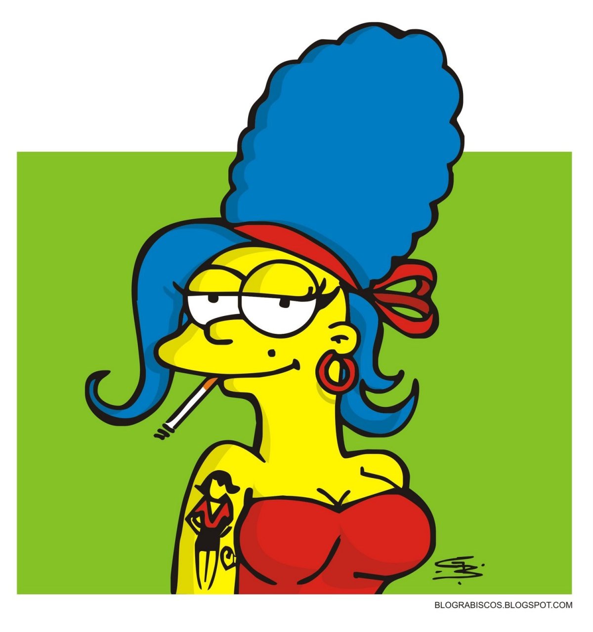 Мардж симпсон аватар