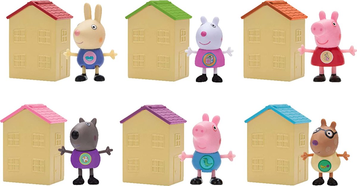 Дом свинки Пеппы в мультике
