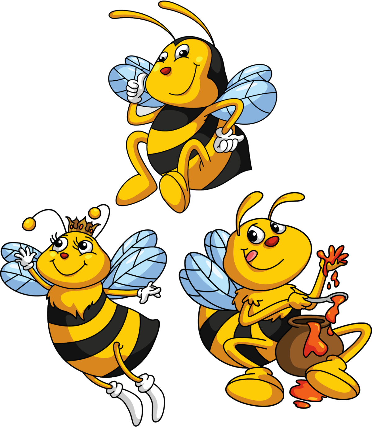 Пчела рисунок