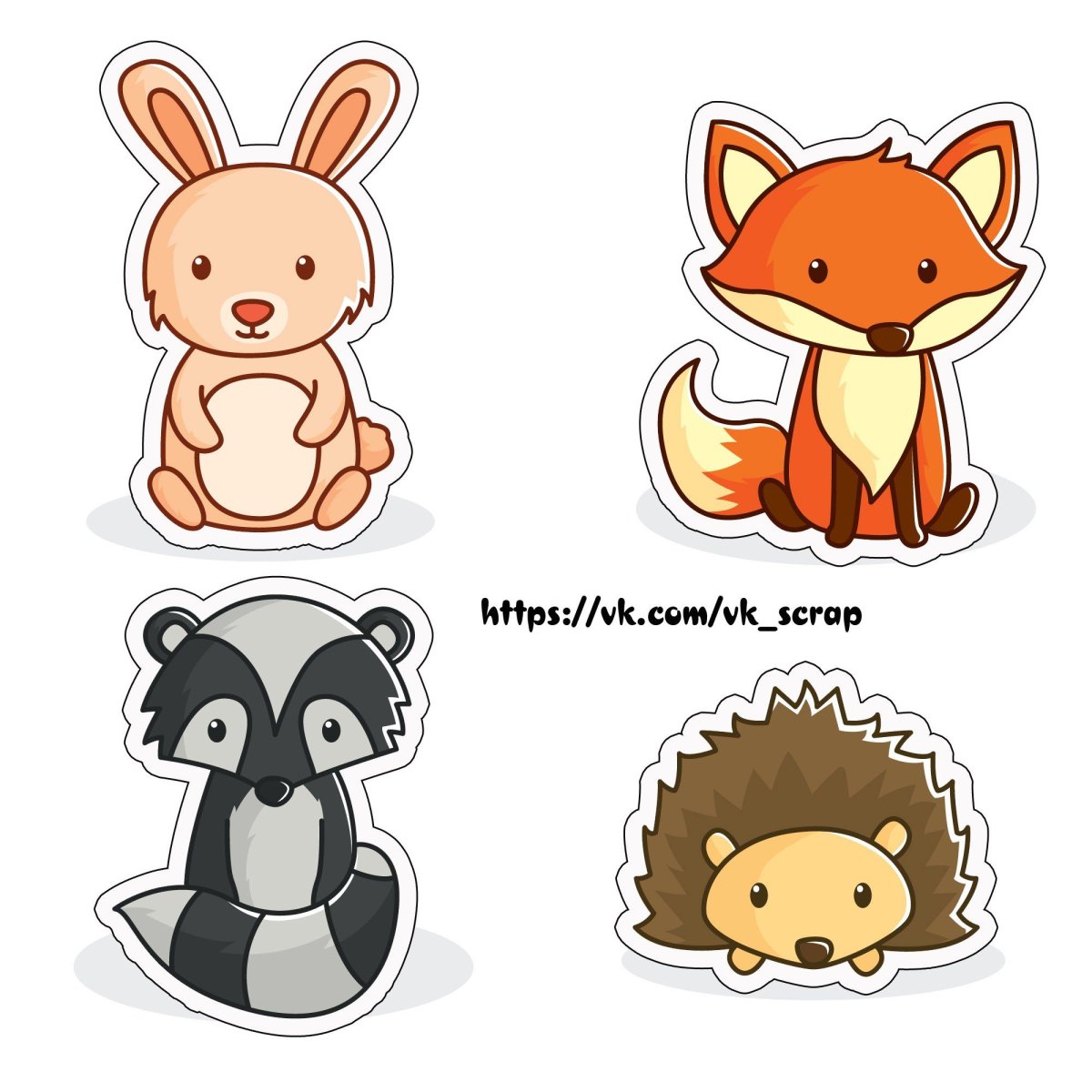 Белка и лиса