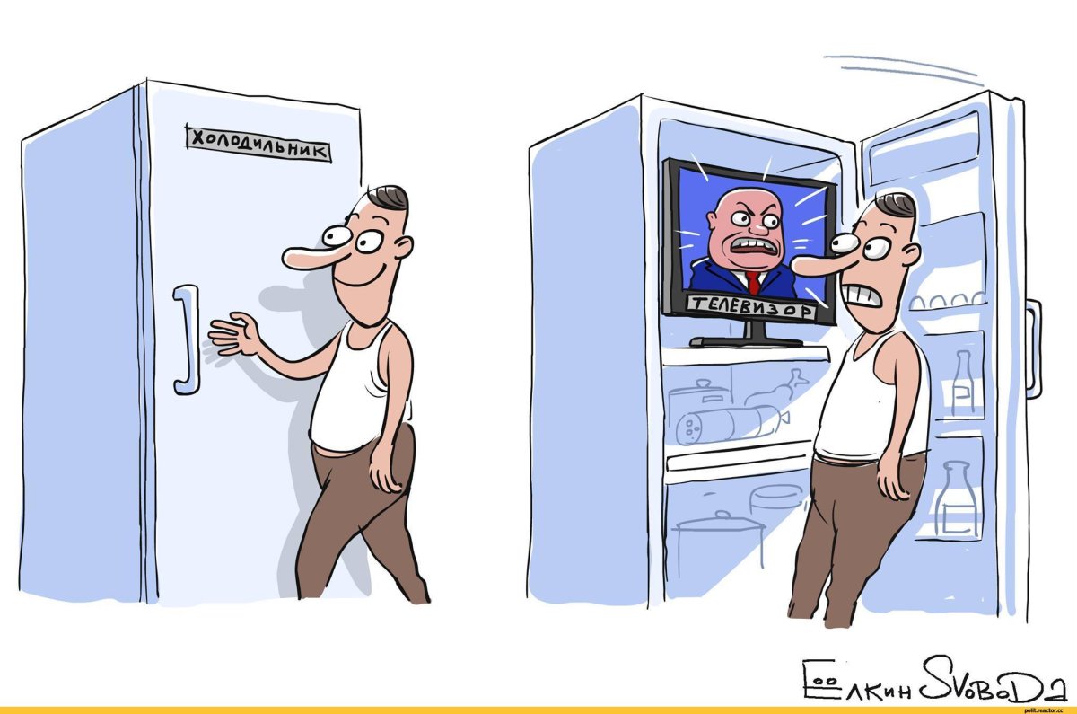 Холодильник прикол