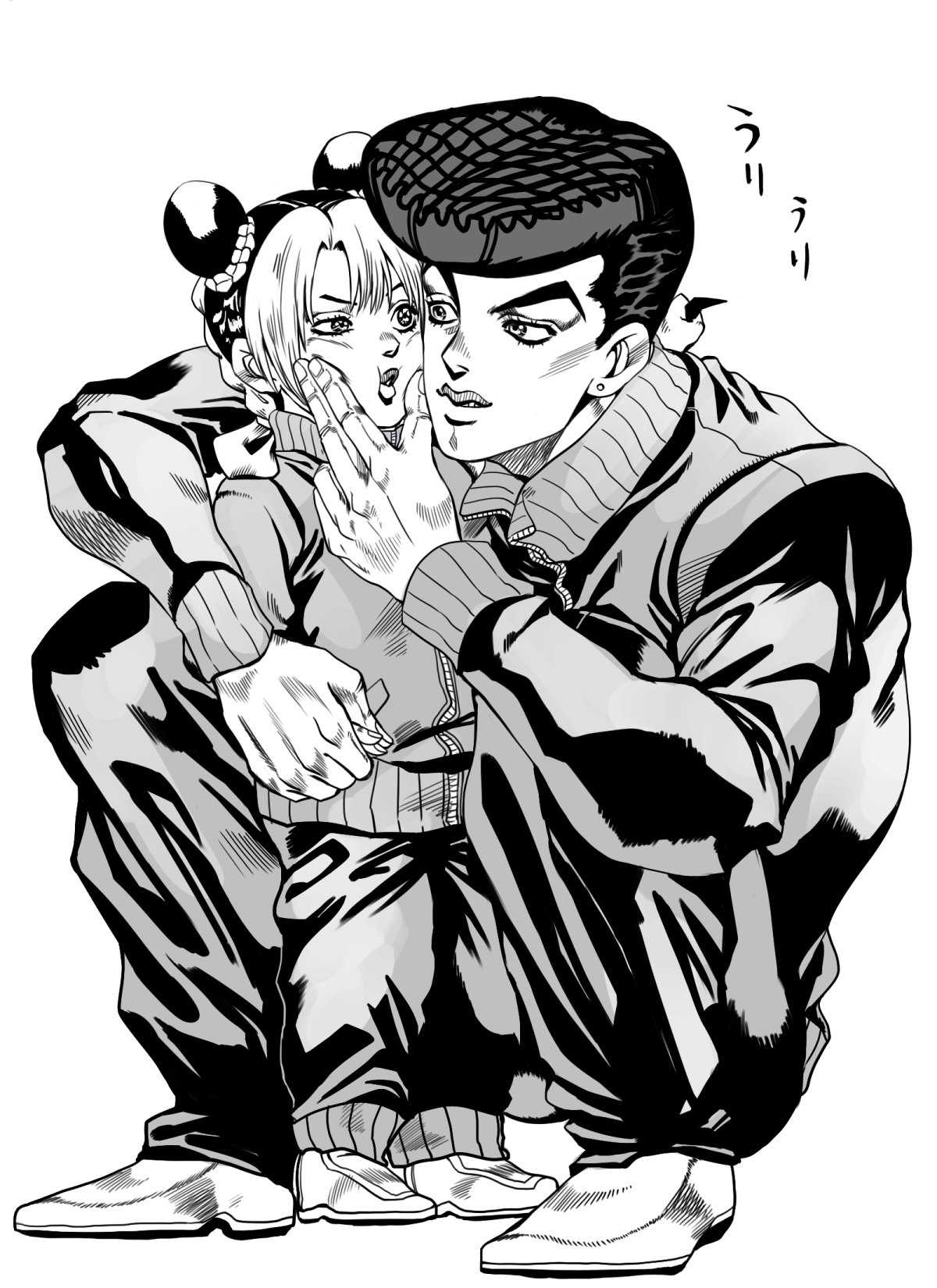 Джоске Хигашиката и Джолин