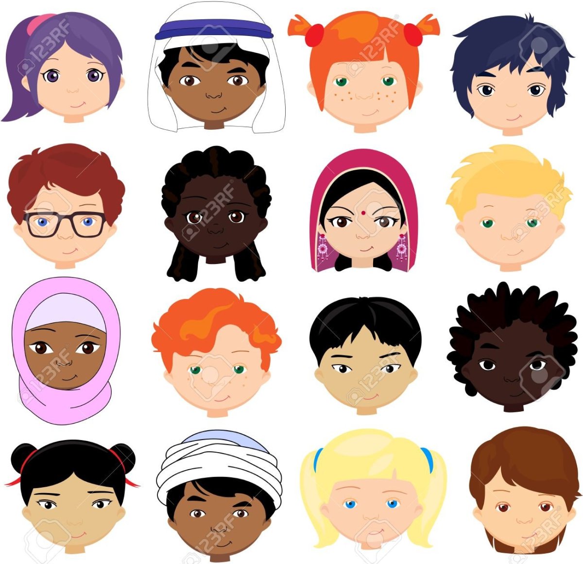 Нарисованные национальности