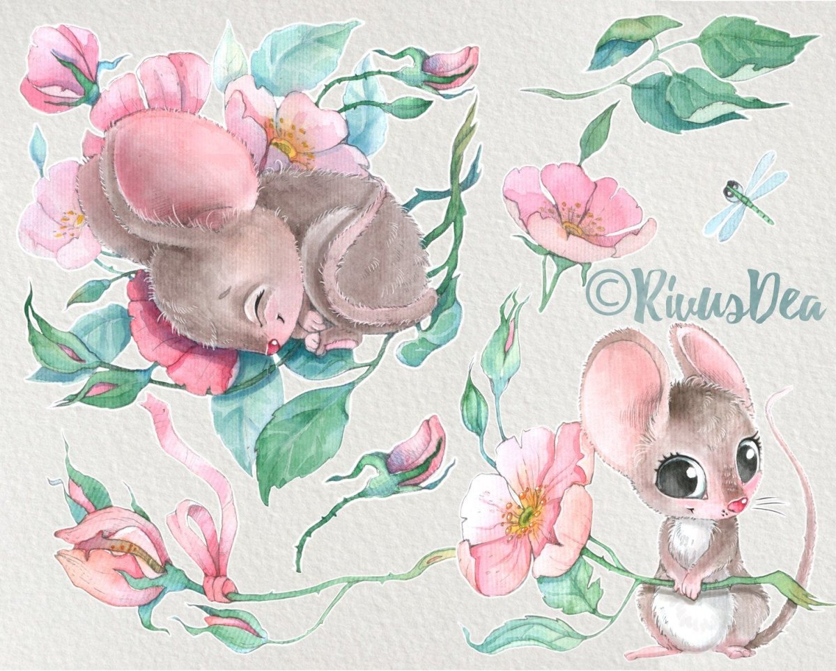 Аппликация мышка