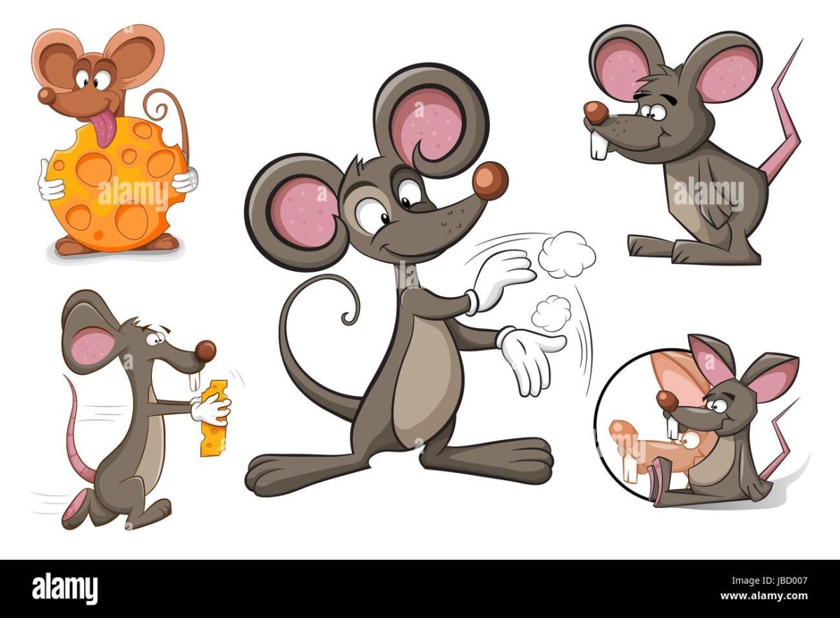 Рисунок крысы на чехле