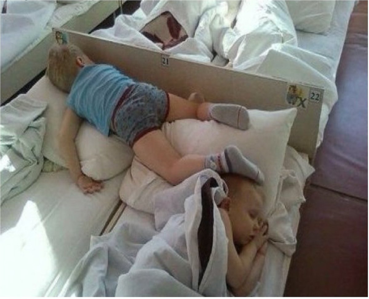 Тихий час в детском саду