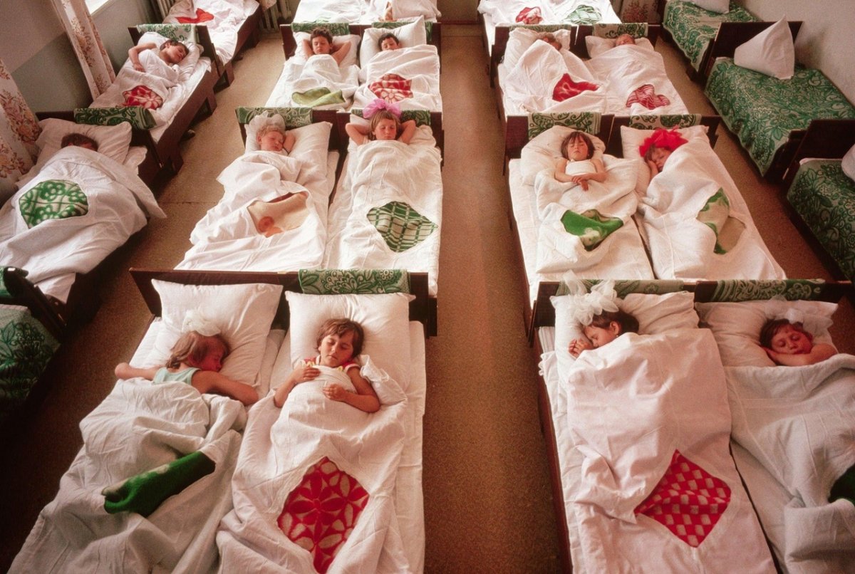 Сон час в Советском детском саду