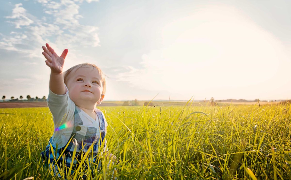 Красивое солнышко
