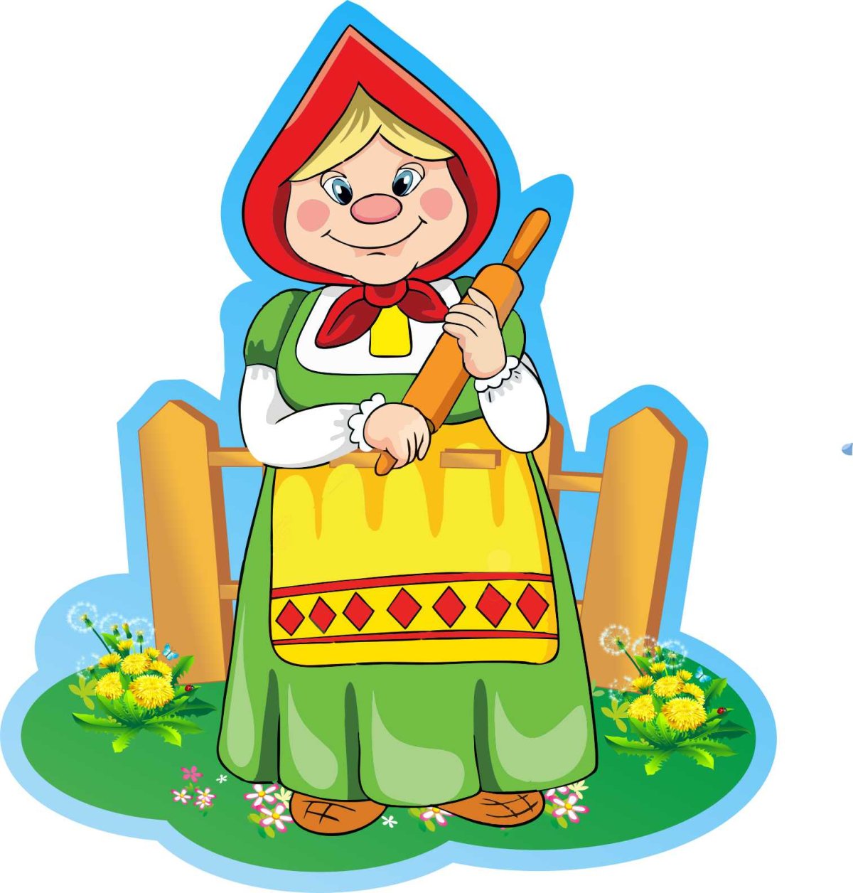 Сказочный герой бабка