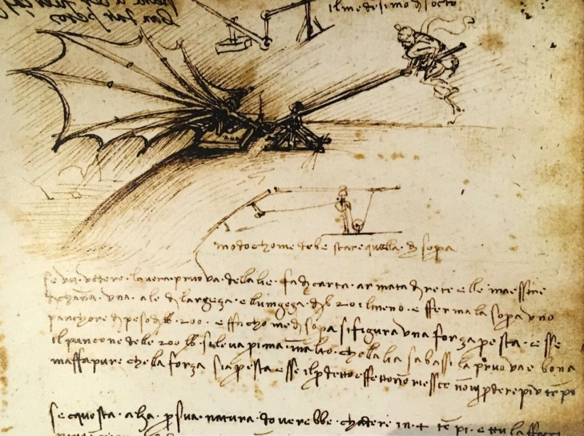 Чертежи Леонардо да Винчи