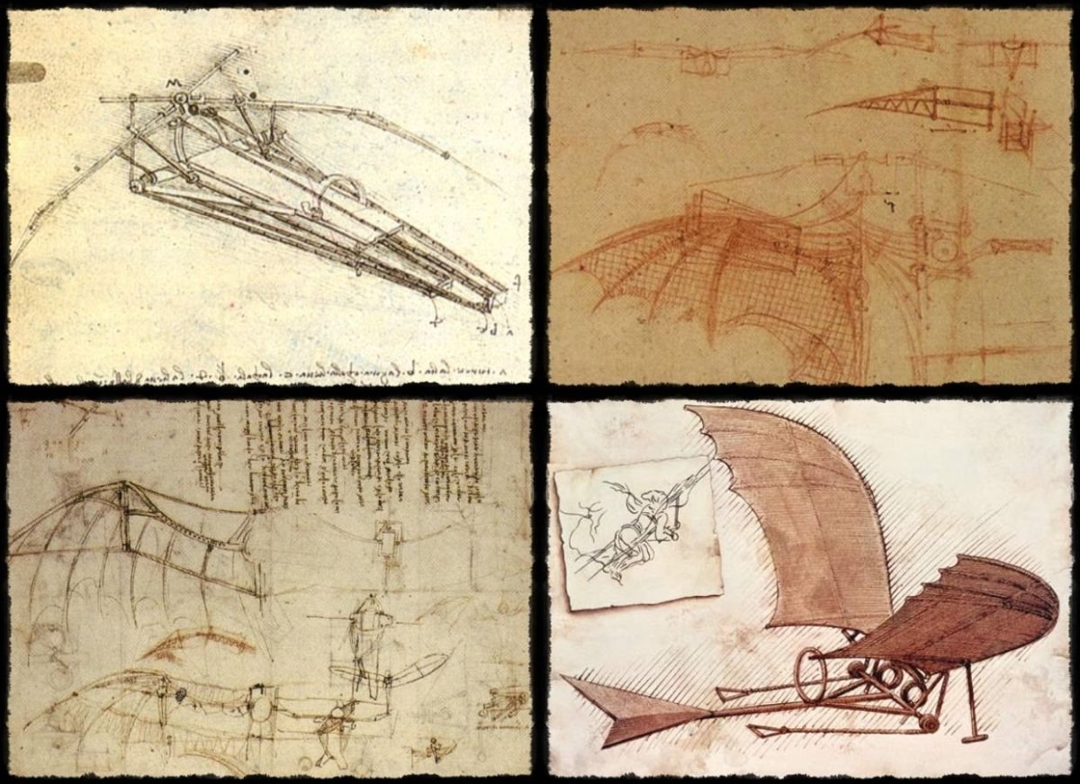 Летательный аппарат Леонардо да Винчи