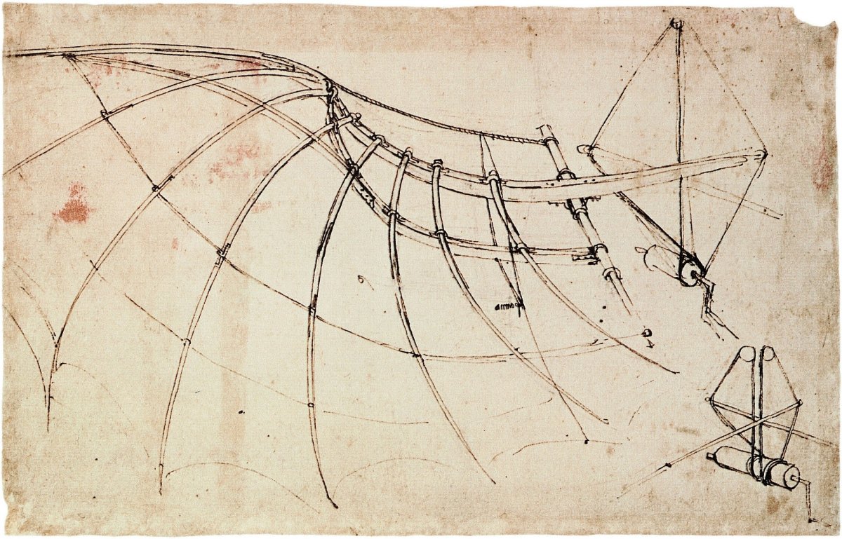 Леонардо да Винчи изобретения человек