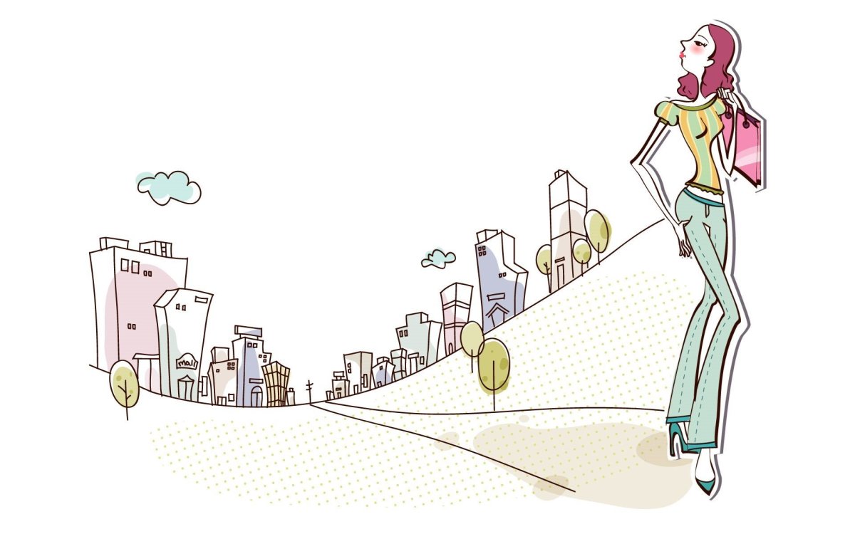 Модный фон для слайдов