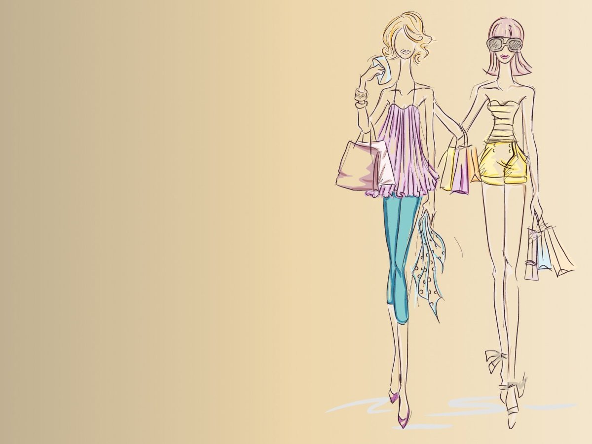 Фоновое изображение для магазина одежды