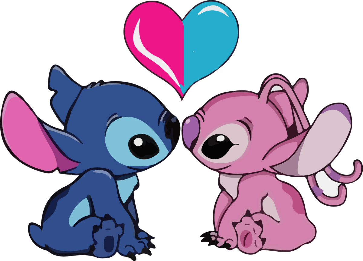 Стич и ангел любовь