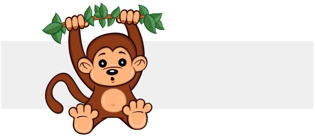 Обезьянка для презентации