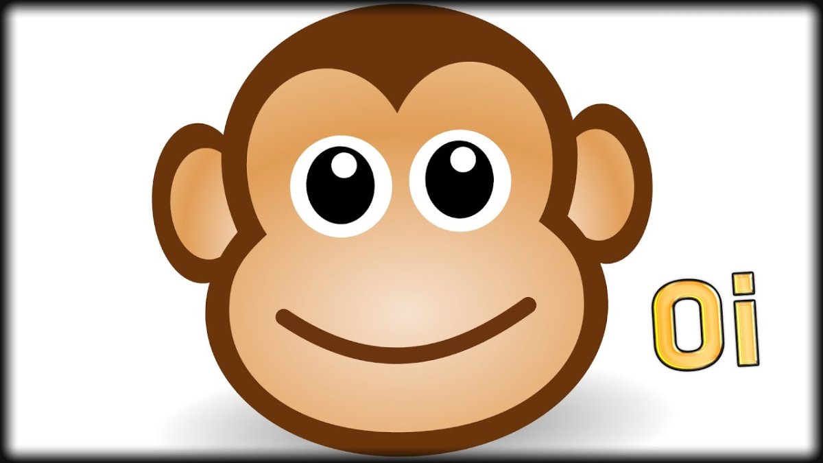 Грустная мордочка обезьянки