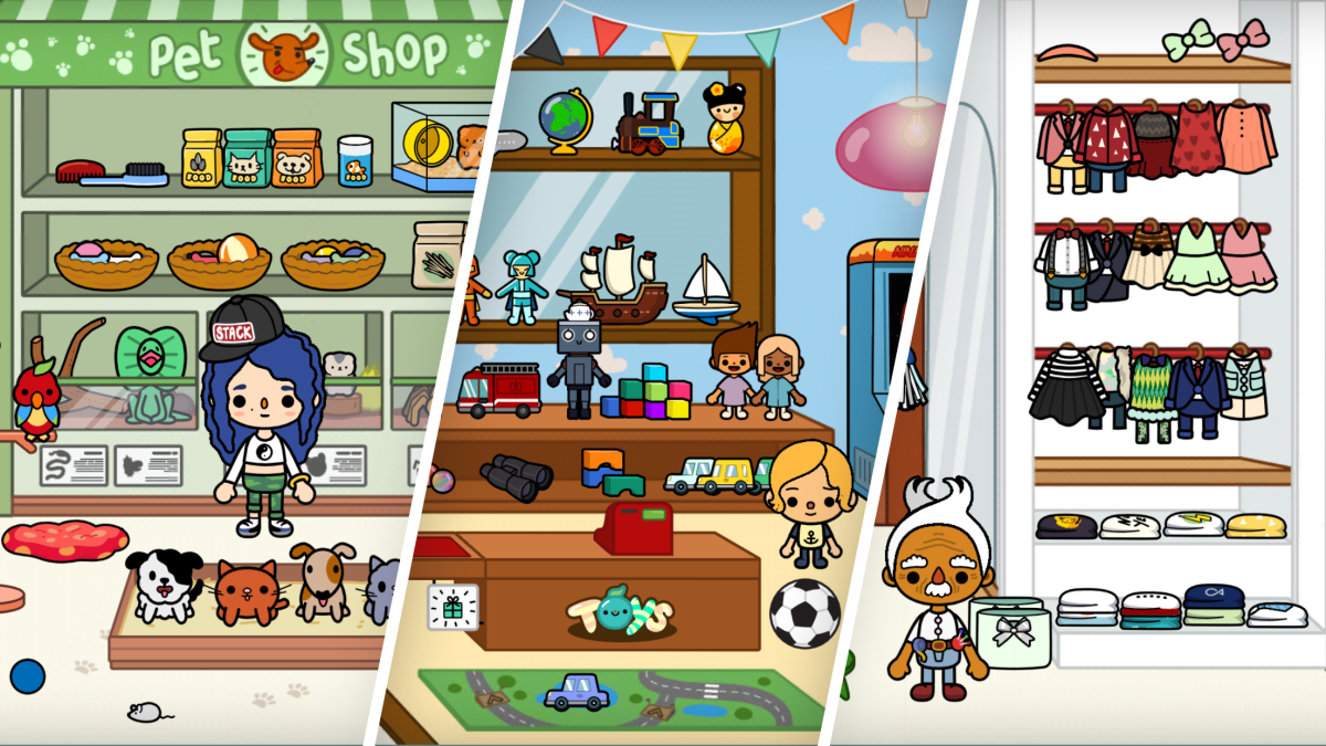 Герои игры toca World