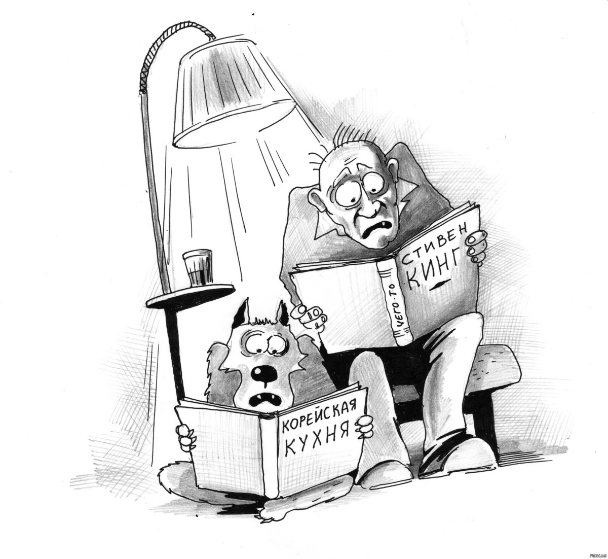 Юмористическая карикатура