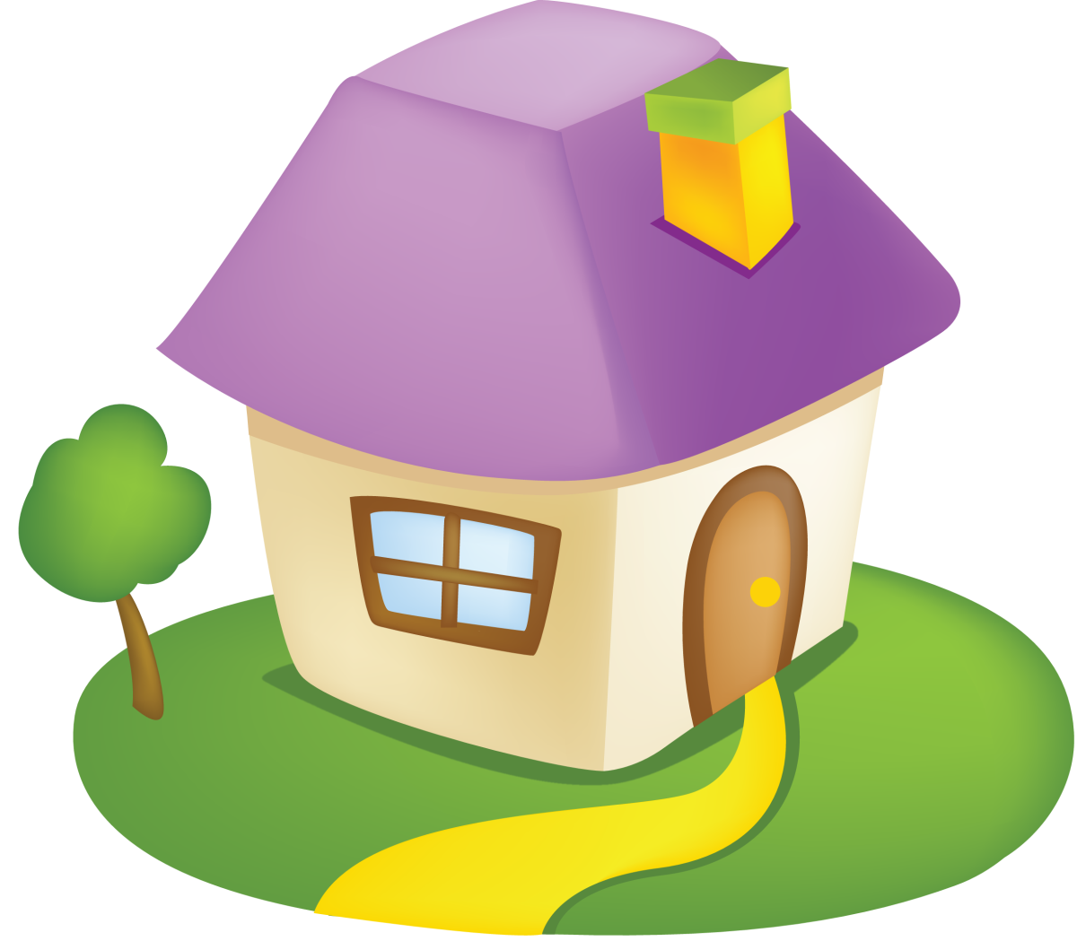 Мультяшные домики