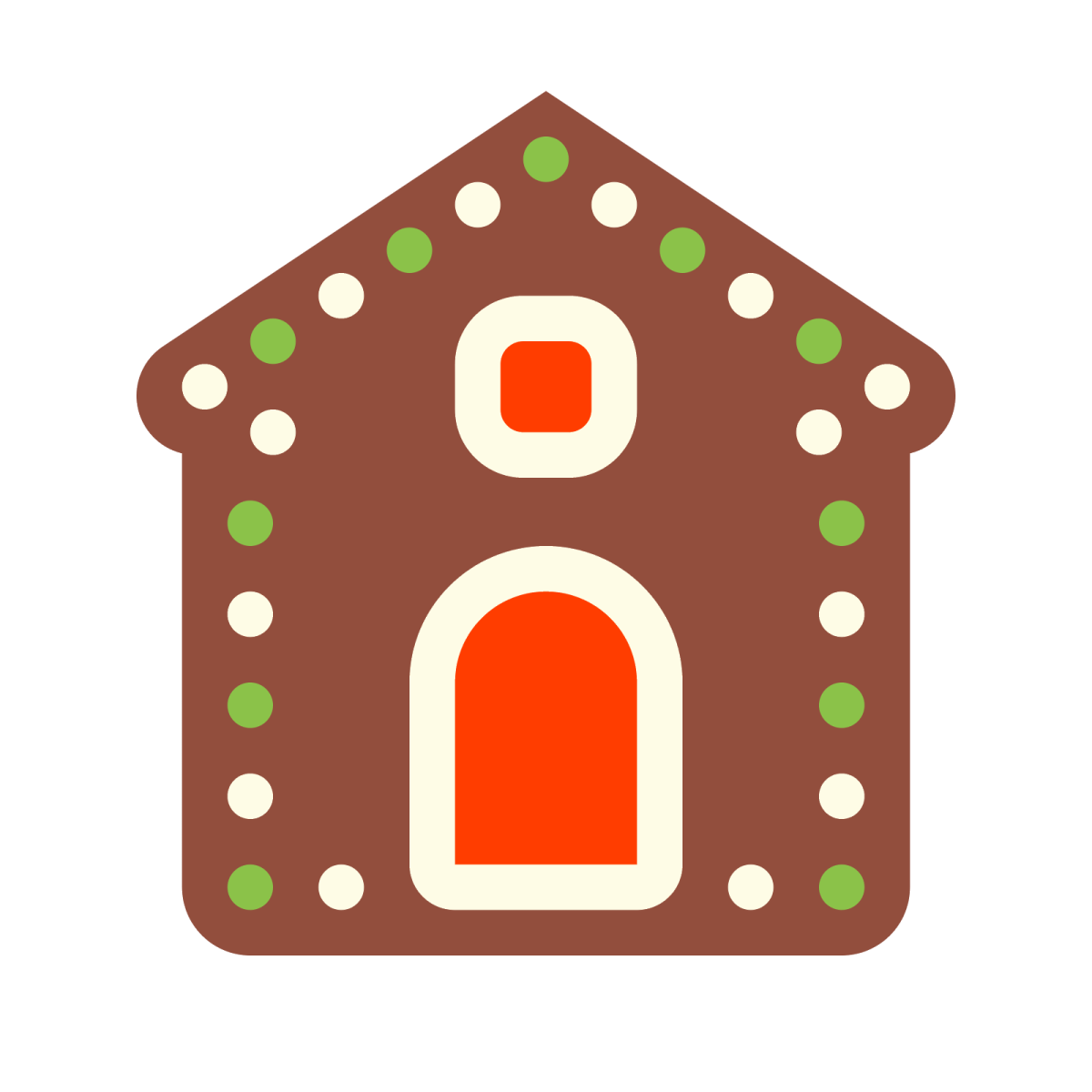 Пряничный домик иконка