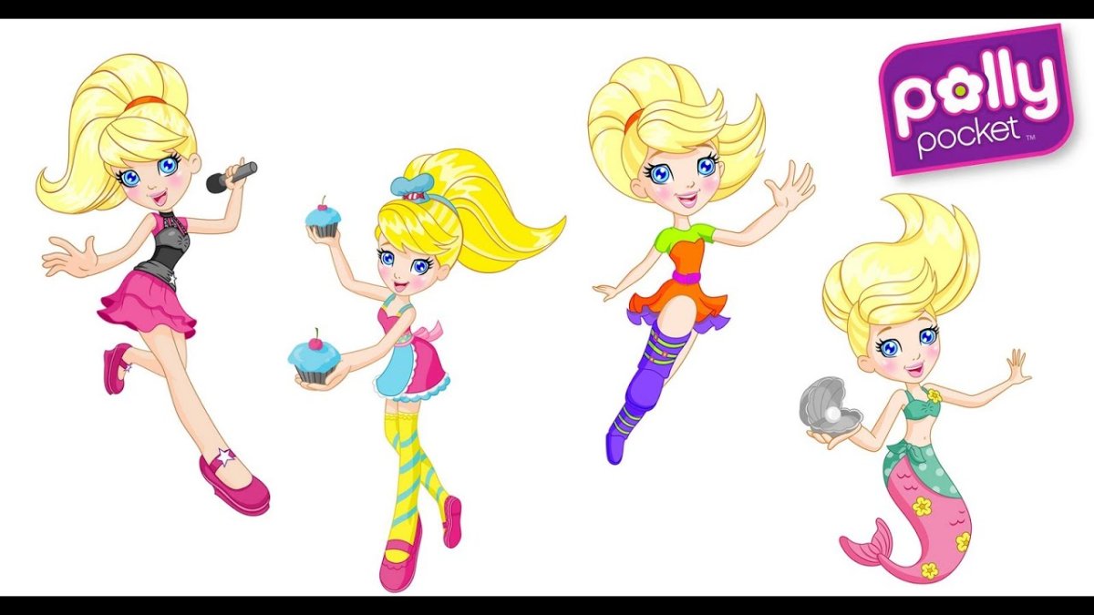 Набор к Полли покет с друзьями