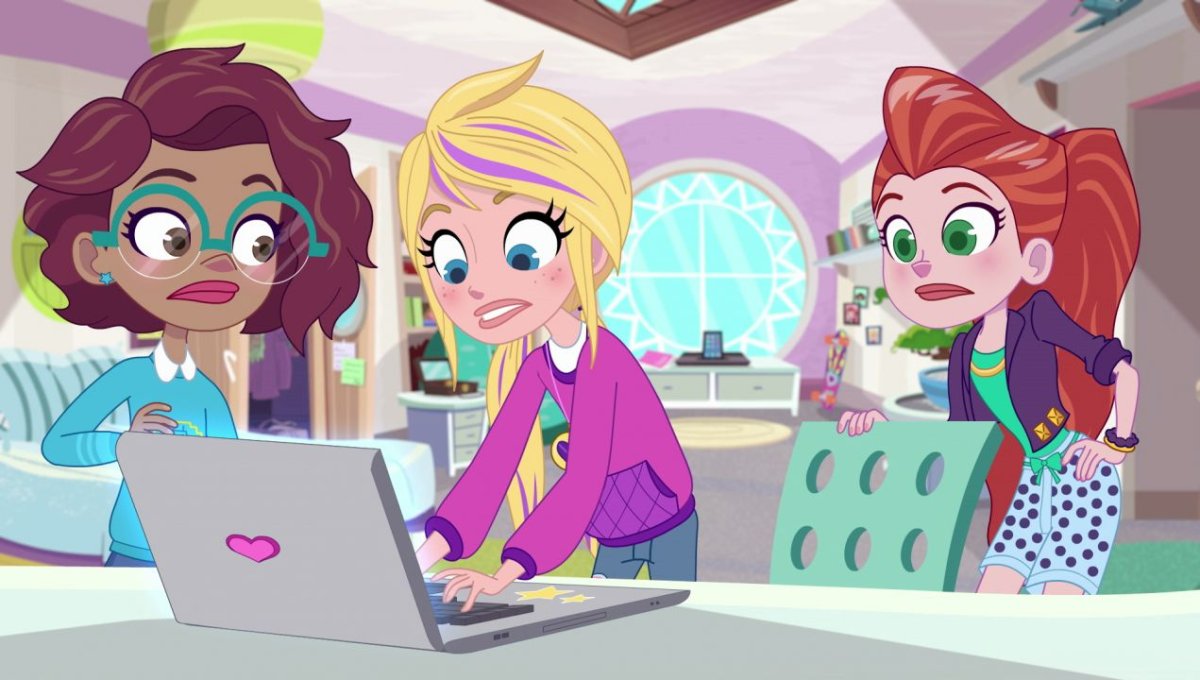 Картинка Полли покет и Шани и Лили