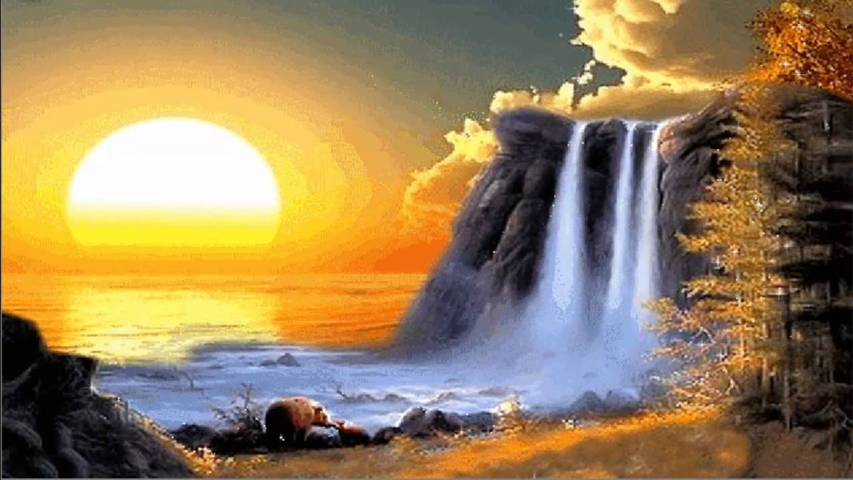 Мелькающий пейзаж