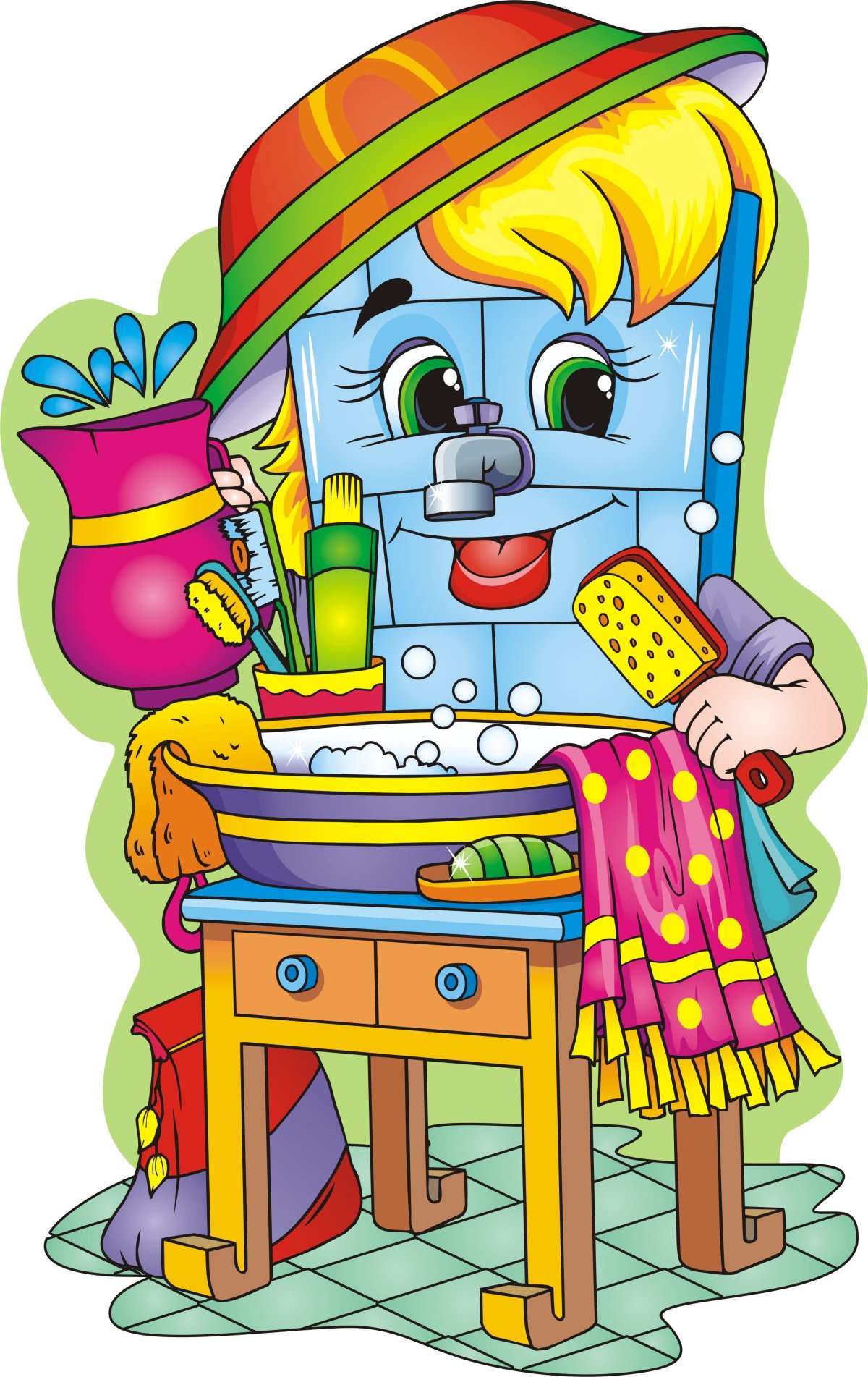 Умывальник Мойдодыр мультик