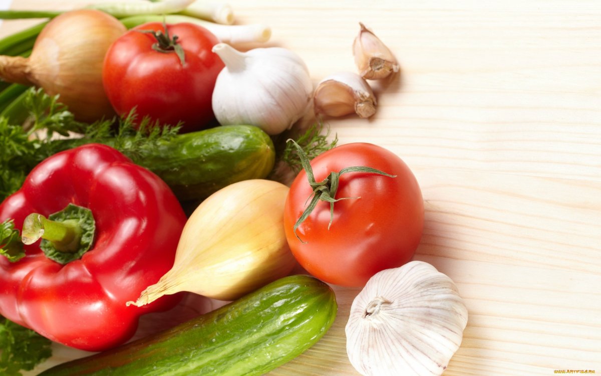 Красивые овощи