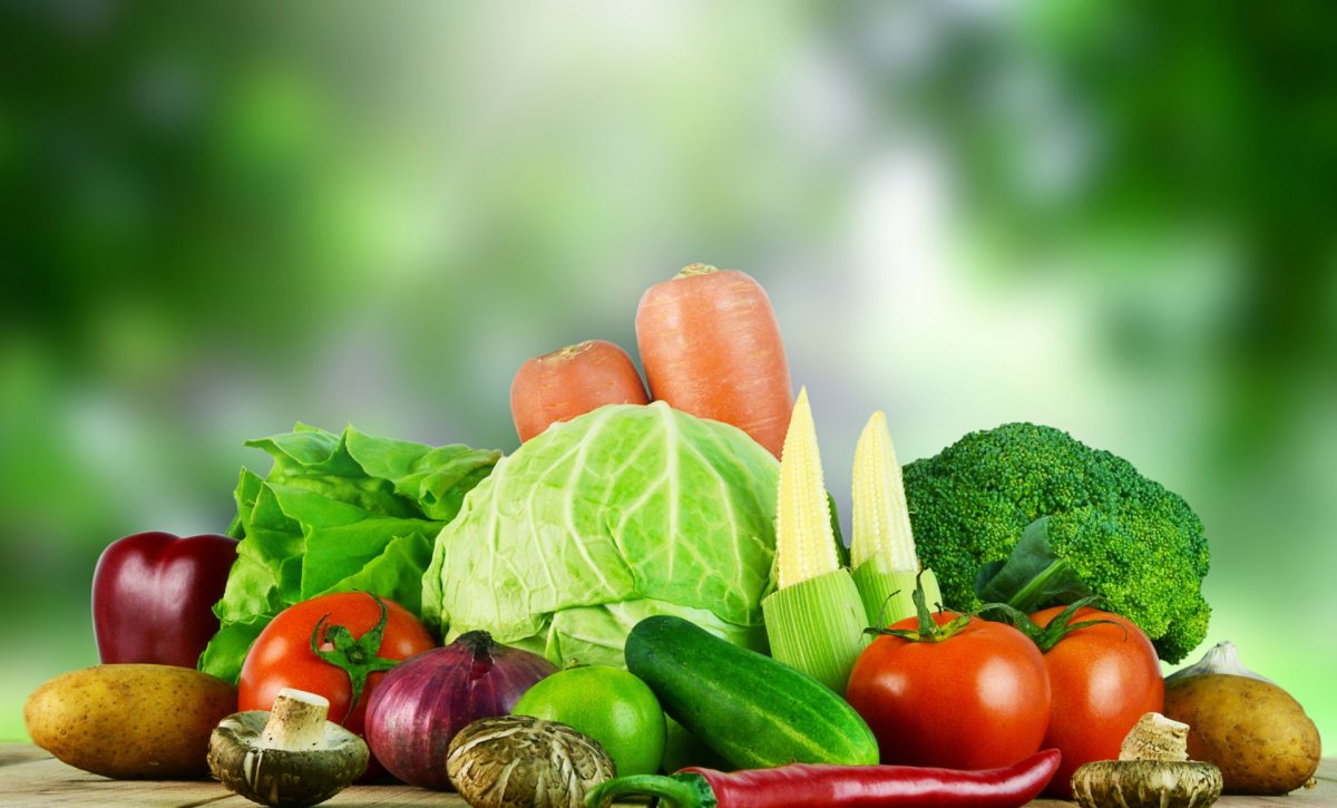 Продукты овощи