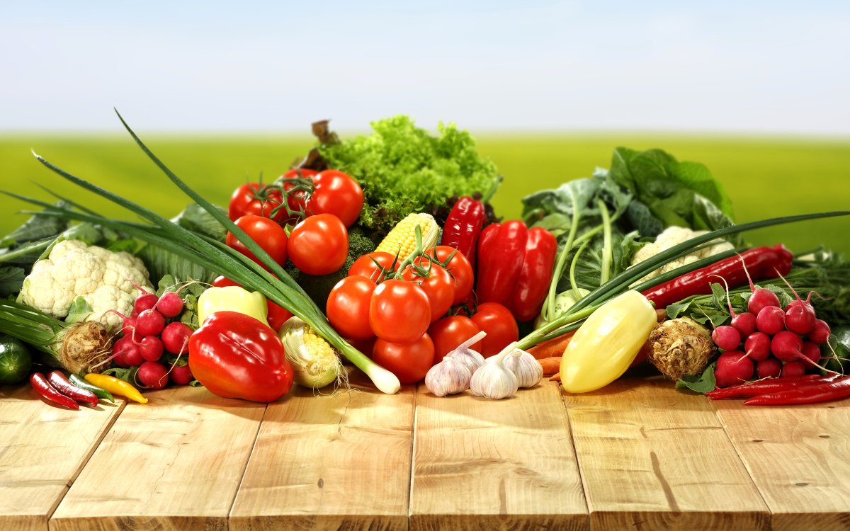 Красивые овощи