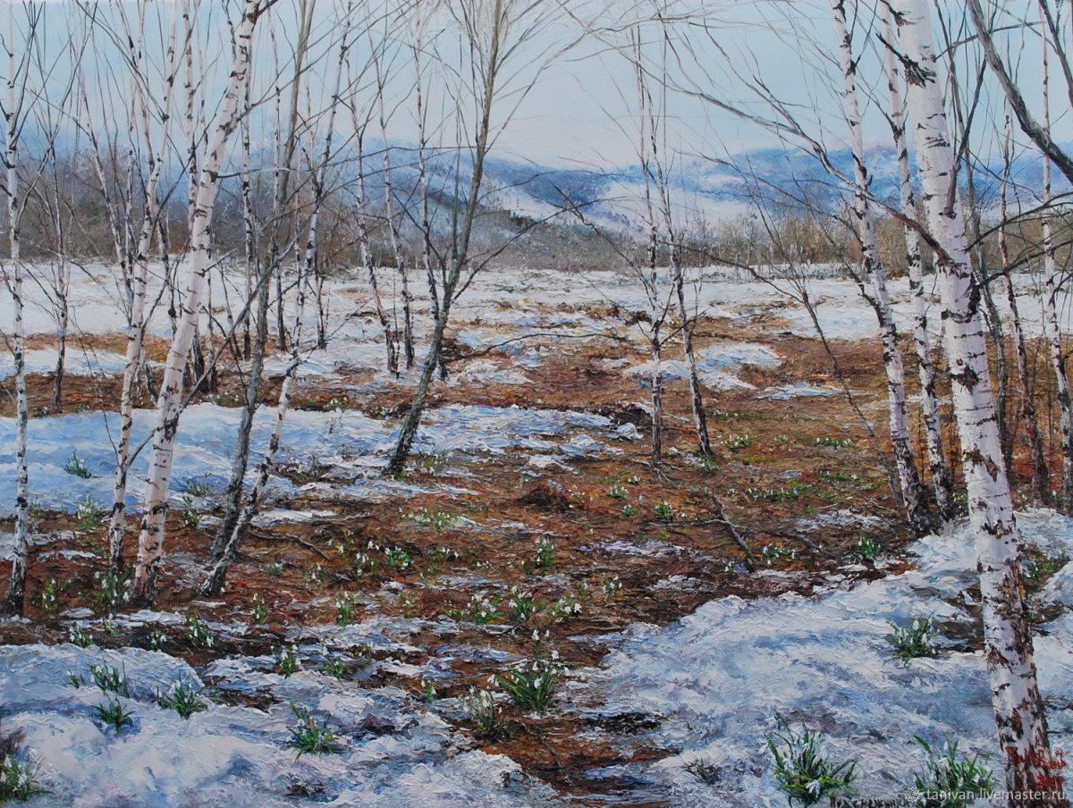 Еськов Павел Васильевич подснежники