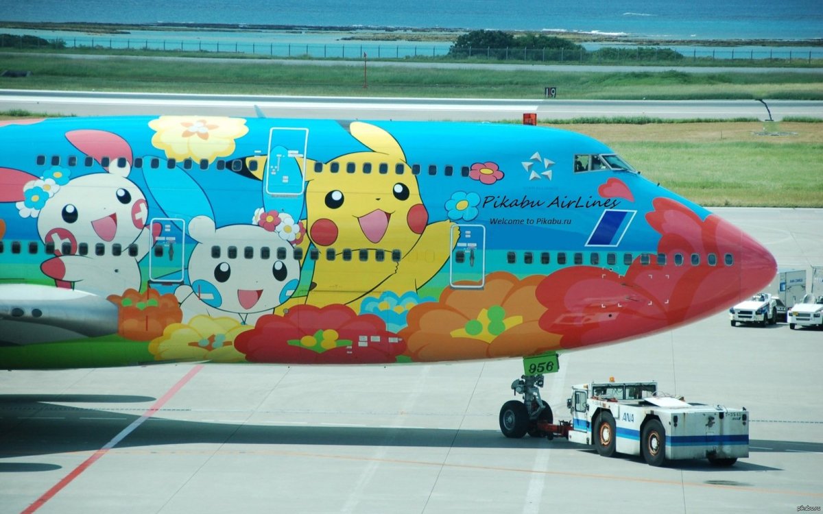 Необычно Раскрашенные самолеты