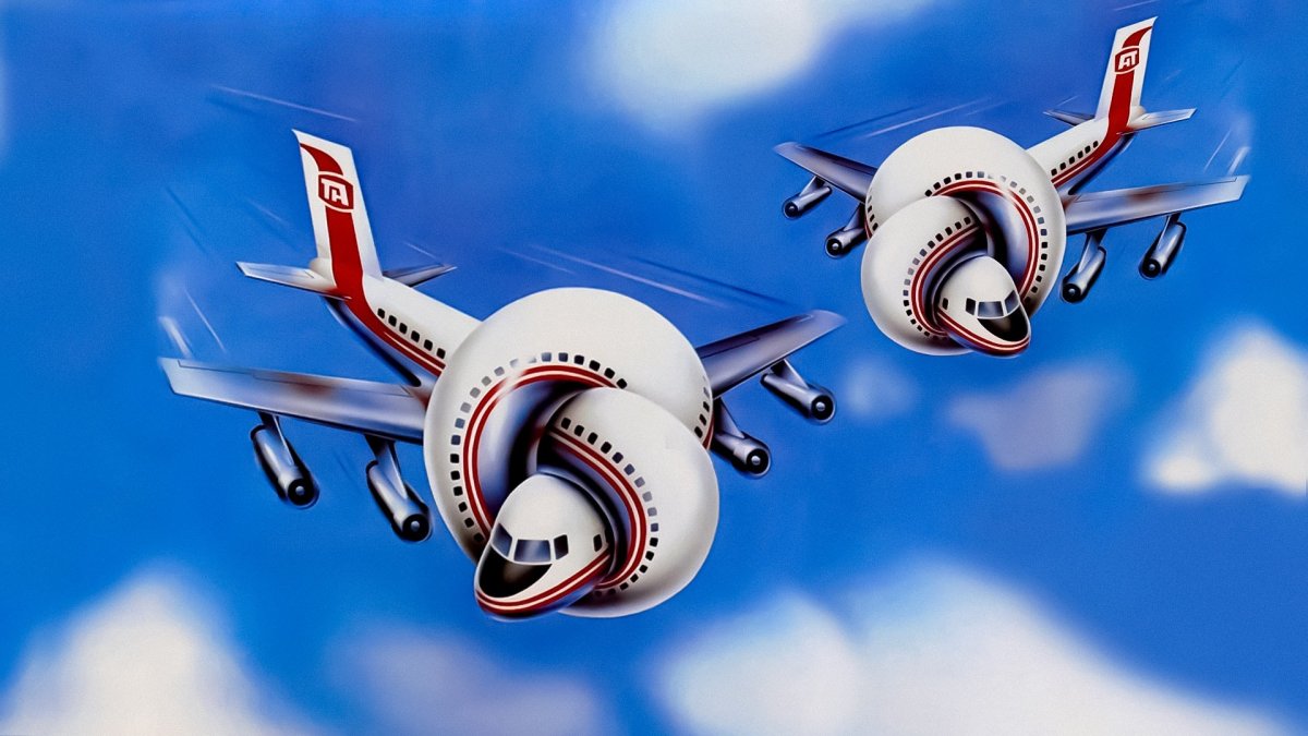 Улыбающийся самолет