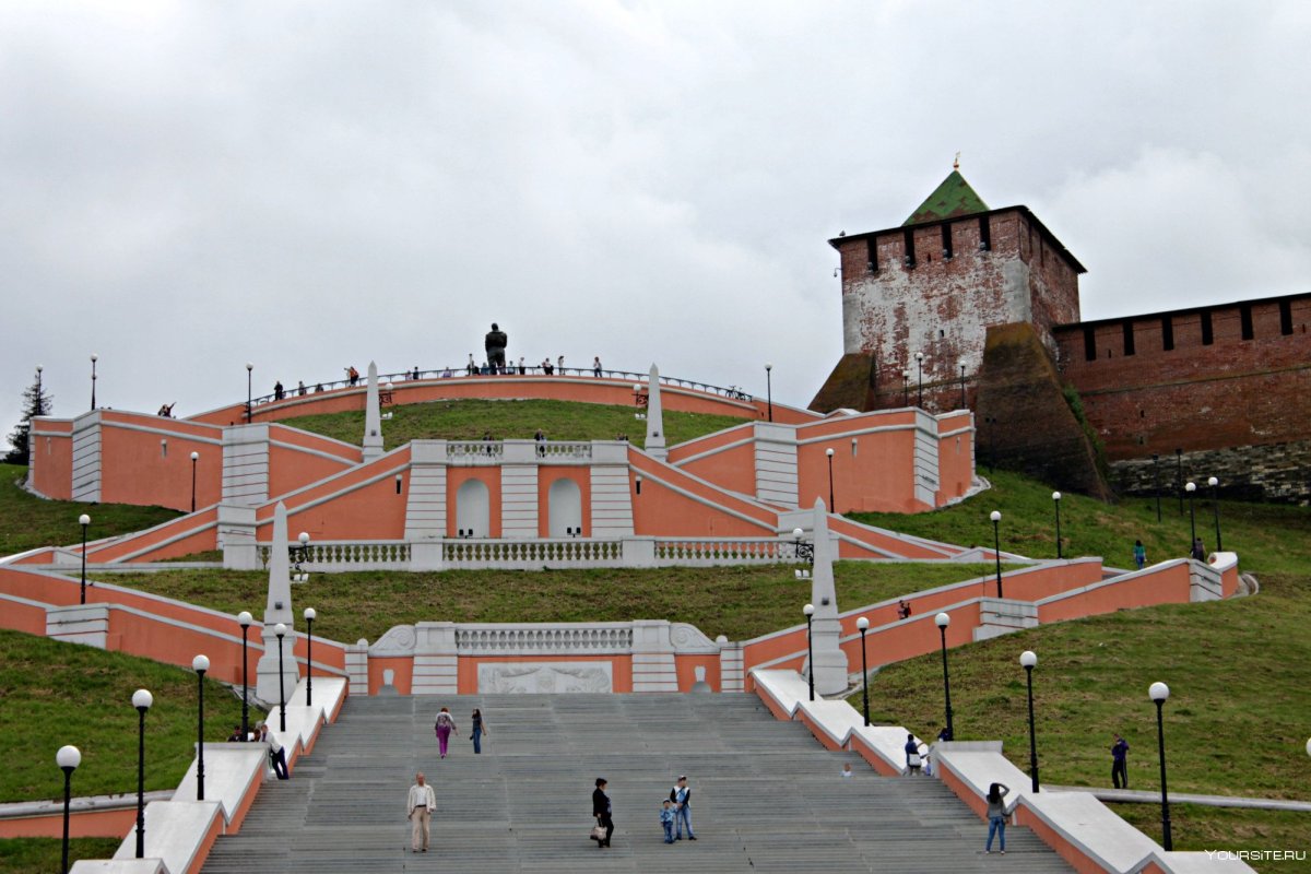 Чкаловская лестница Нижний Новгород