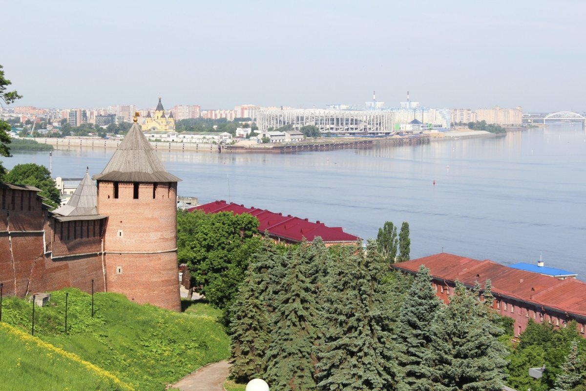Нижегородский Кремль стрелка