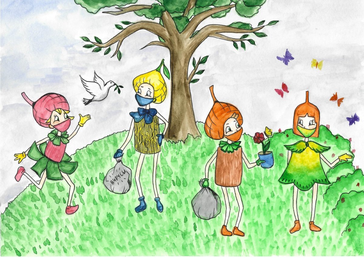 Эколята поделки