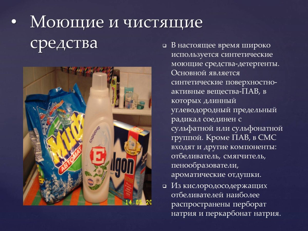 Органические и неорганические лекарственные вещества