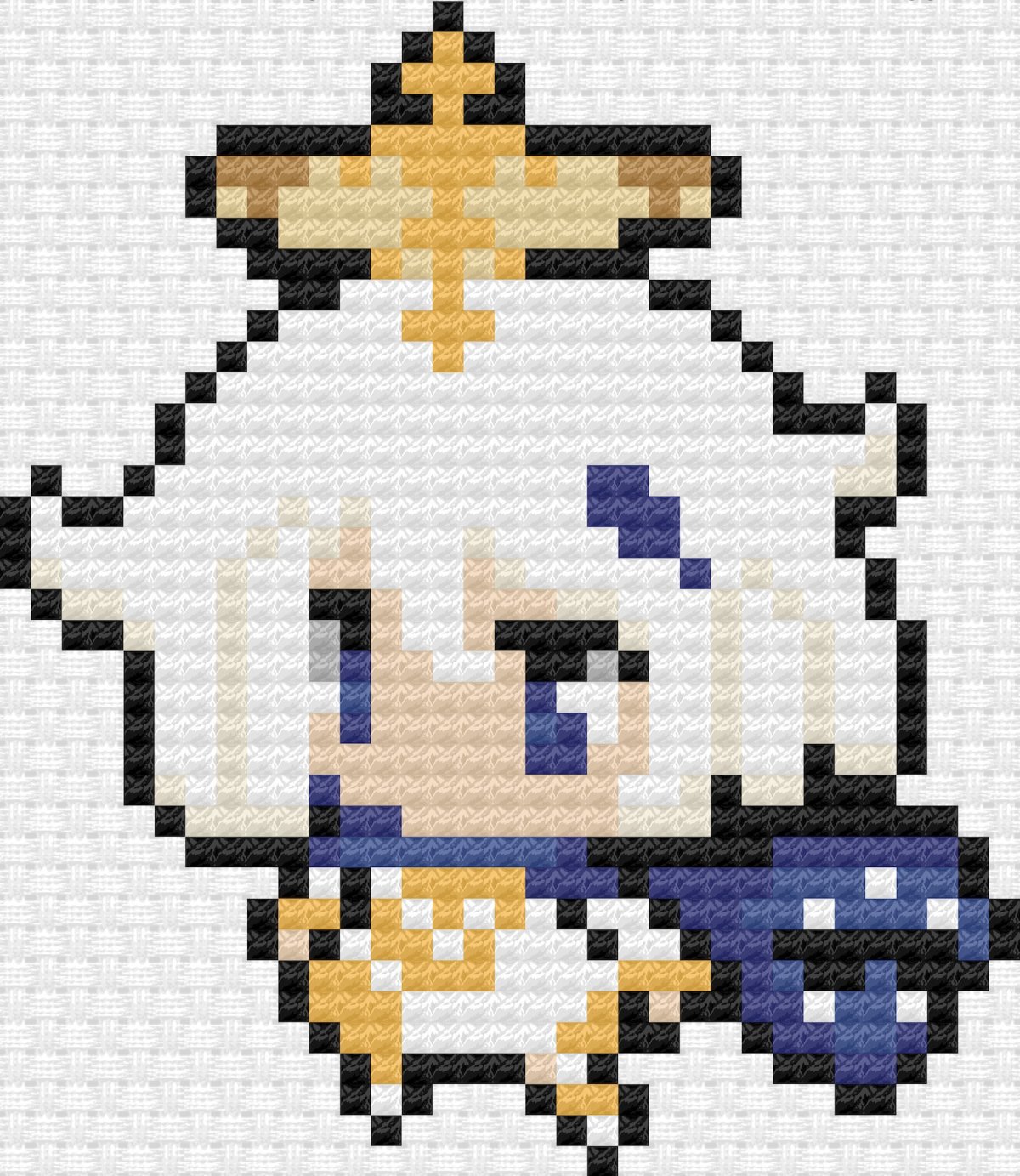 Геншин паимон пиксель