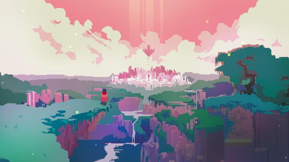 Hyper Light Drifter пиксель арт