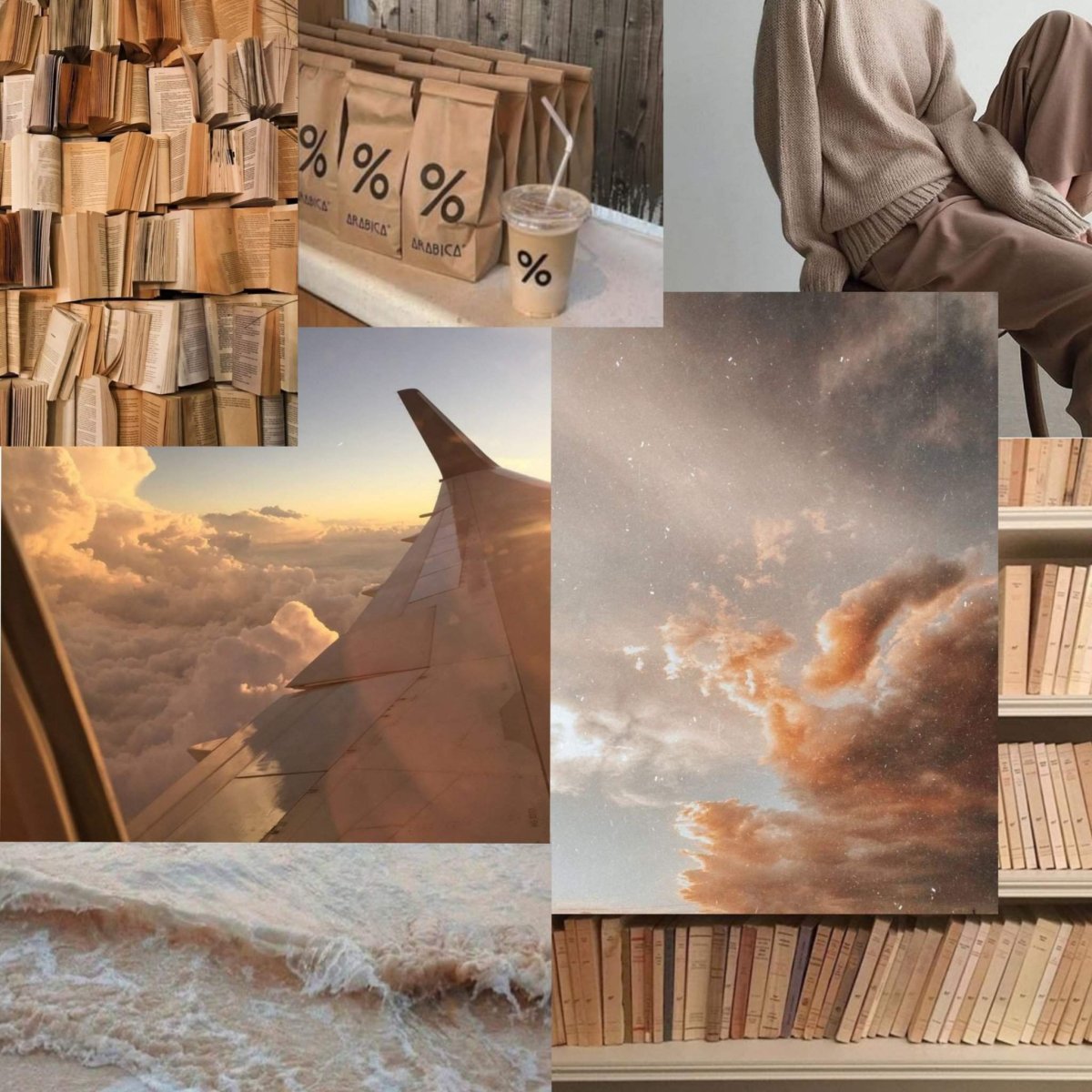 Эстетика коричневого и бежевого