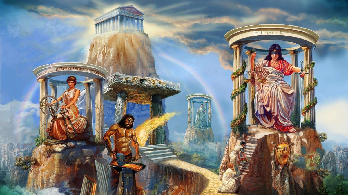 Олимп гора богов