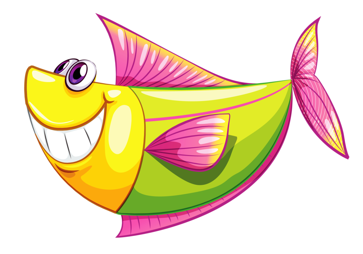 Рыба мультяшная