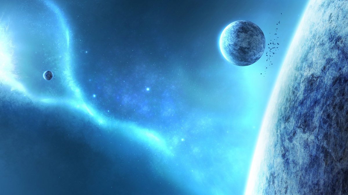 Красивые планеты в космосе