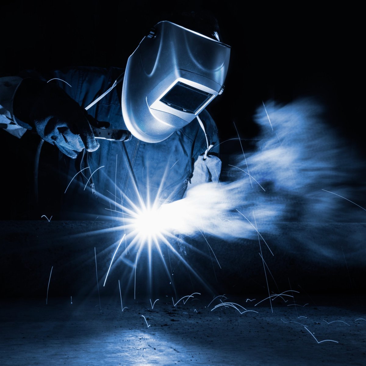 Сварщик красиво