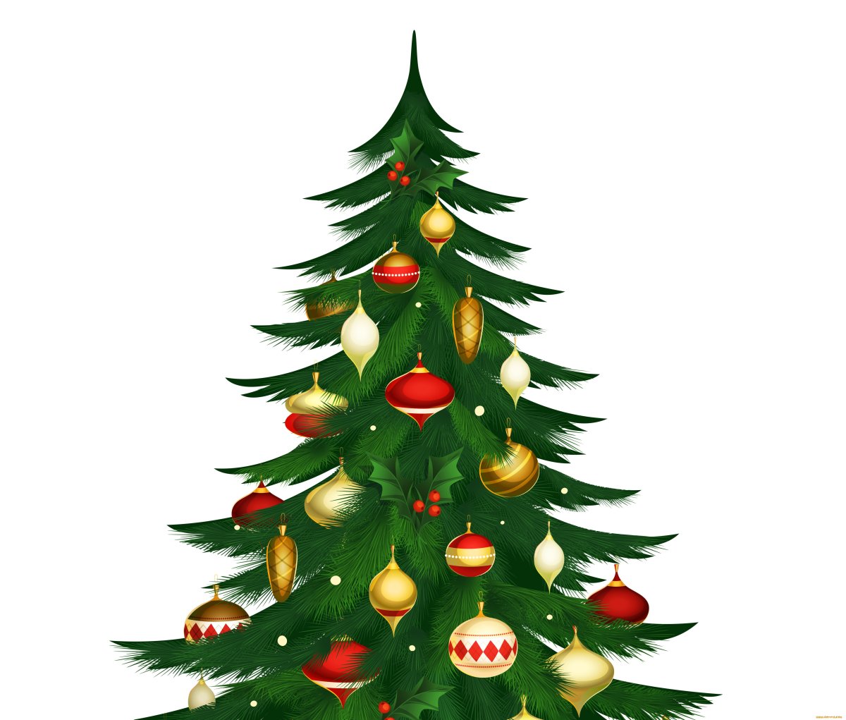 Новогодняя елка Графика
