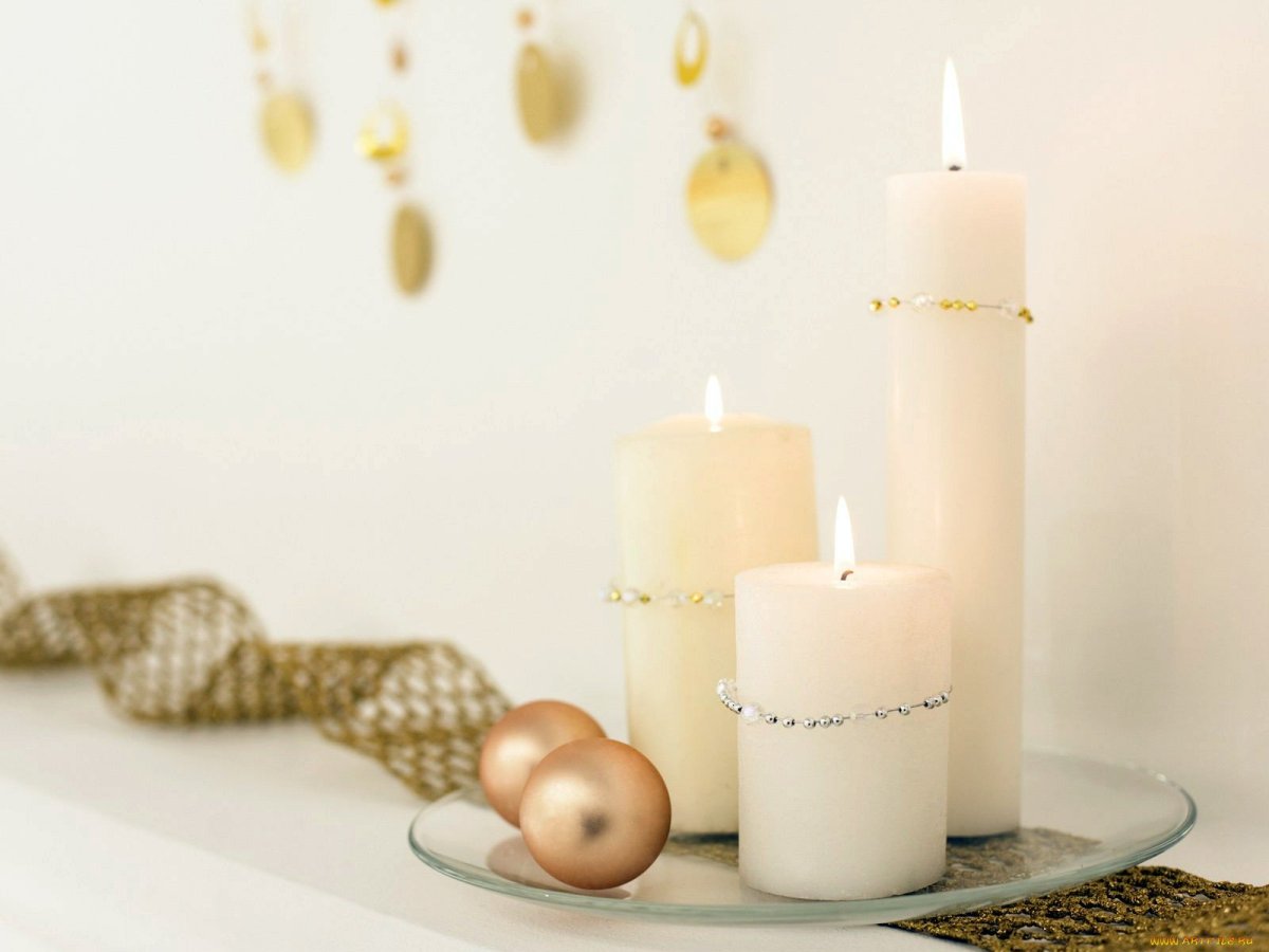 Стильные свечи
